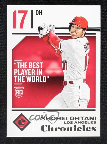 2018 Panini Chronicles Shohei Ohtani #30 Rookie RC 0d44