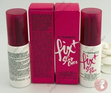 2 X MAC Fix+ Stay Over Alcohol-Free 16HR Setting Spray Deluxe Travel Size .44 oz