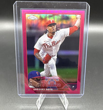 Topps 2023 Chrome Update Magenta Refractor USC181 Gregory Soto Phillies /399