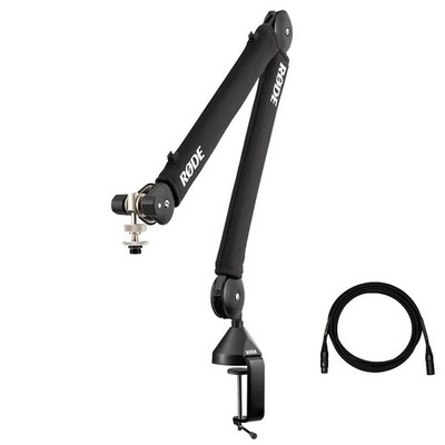 Rode PSA1+ Pro Studio Boom Arm for Podcasting and 1320 cubic inches, Black
