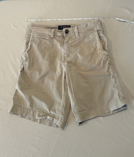 Lot Of 5 American Eagle Outfitters Shorts Mens size 26 slim khaki chino flaws  - Picture 11 of 16