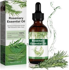 Aceite de Romero para El Cabello, Aceite de Romero para Crecimiento, Gotero p...