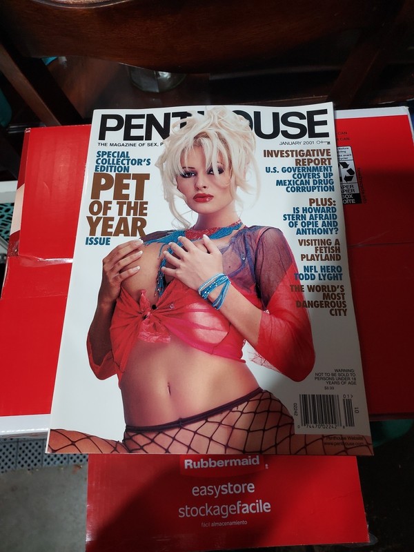penthouse magazine January 2001 Pet Of The Year