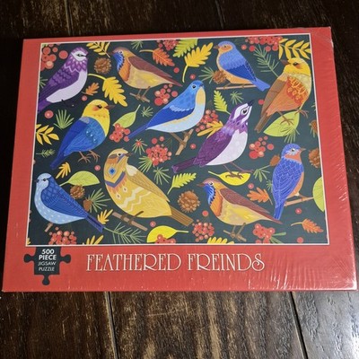 Feathered Friends~Brand New 500 Pc Jigsaw Puzzle