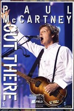 Paul McCartney 2013 Winnipeg  Out There Tour poster Rare
