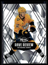 2025-26 Skybox Metal Universe Hockey Rave Review #RR-6 Matthew Wood