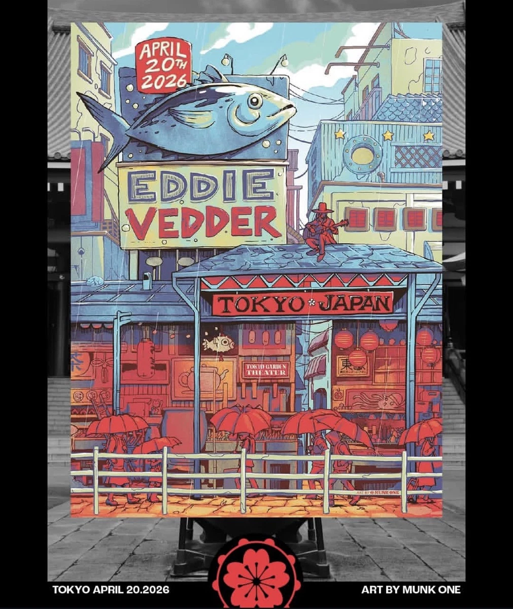 Eddie Vedder Poster for sale | eBay