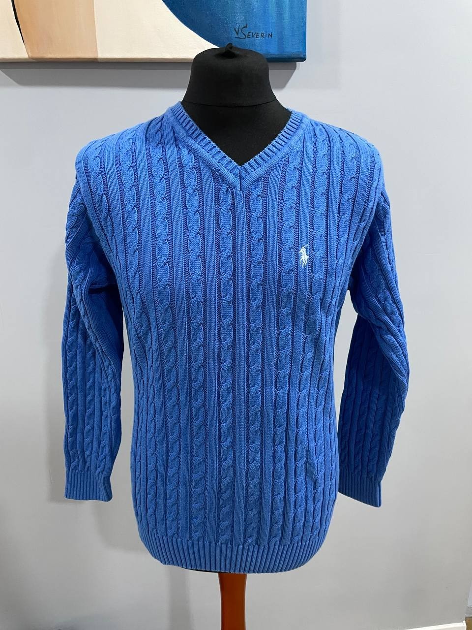 Polo Ralph Lauren Knit Sweater Luxury Vintage 90s Size XL