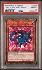 Kristallungeheuer Rubinkarbunkel PSA 10 - MP24-DE020 - Quarter Century Rare - Yugioh