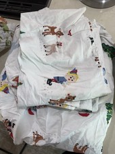 Pottery Barn Toddler Size Rudolph Sheet Set