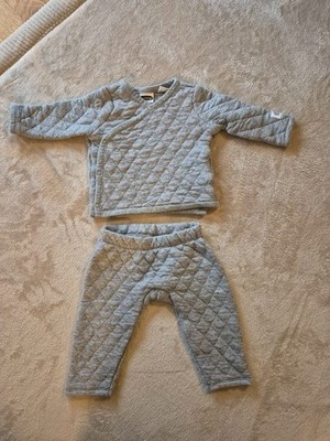 Lily and Dan Wickeljacke mit Hose - Grau Gr. 62/68