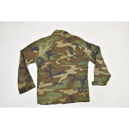 Vintage USMC Woodland Camo Combat Jacket Men's Size M-Regular image 4