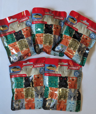 5x Schleich 81352 Eldrador Series 5 Blind Bag NEU Mini Creatures Sealed Bundle