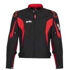 Aprilia Textiljacke Racing - Herren - schwarz/rot/weiß