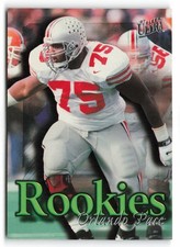 1997 Ultra #2 Orlando Pace Rookies Ohio State Buckeyes