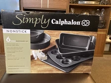 Simply Calphaon 6 Pc Bakeware Set New in Sealed Box Ships Next Day