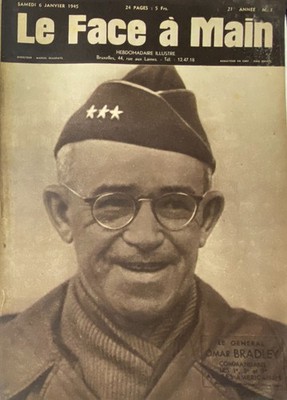 LE FACE A MAIN 1945 N° 1 '' GENERAL BRADLEY USA''   Album