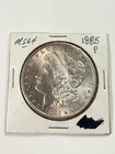 1885 -P  Morgan Silver Dollar $1 Uncirculated beautiful high grade