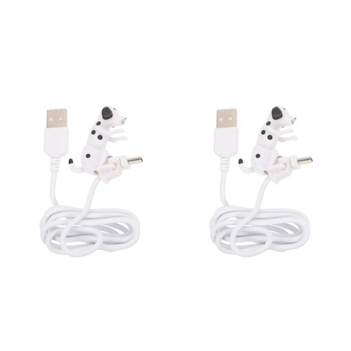 2 PCS Dog Phone Charger Creative Puppy Charging Cable Funny Humping Chargers - 第 9/12 張圖片
