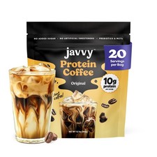 Original Protein Iced Coffee - Premium Whey Protein Instant Iced Coffees - ...