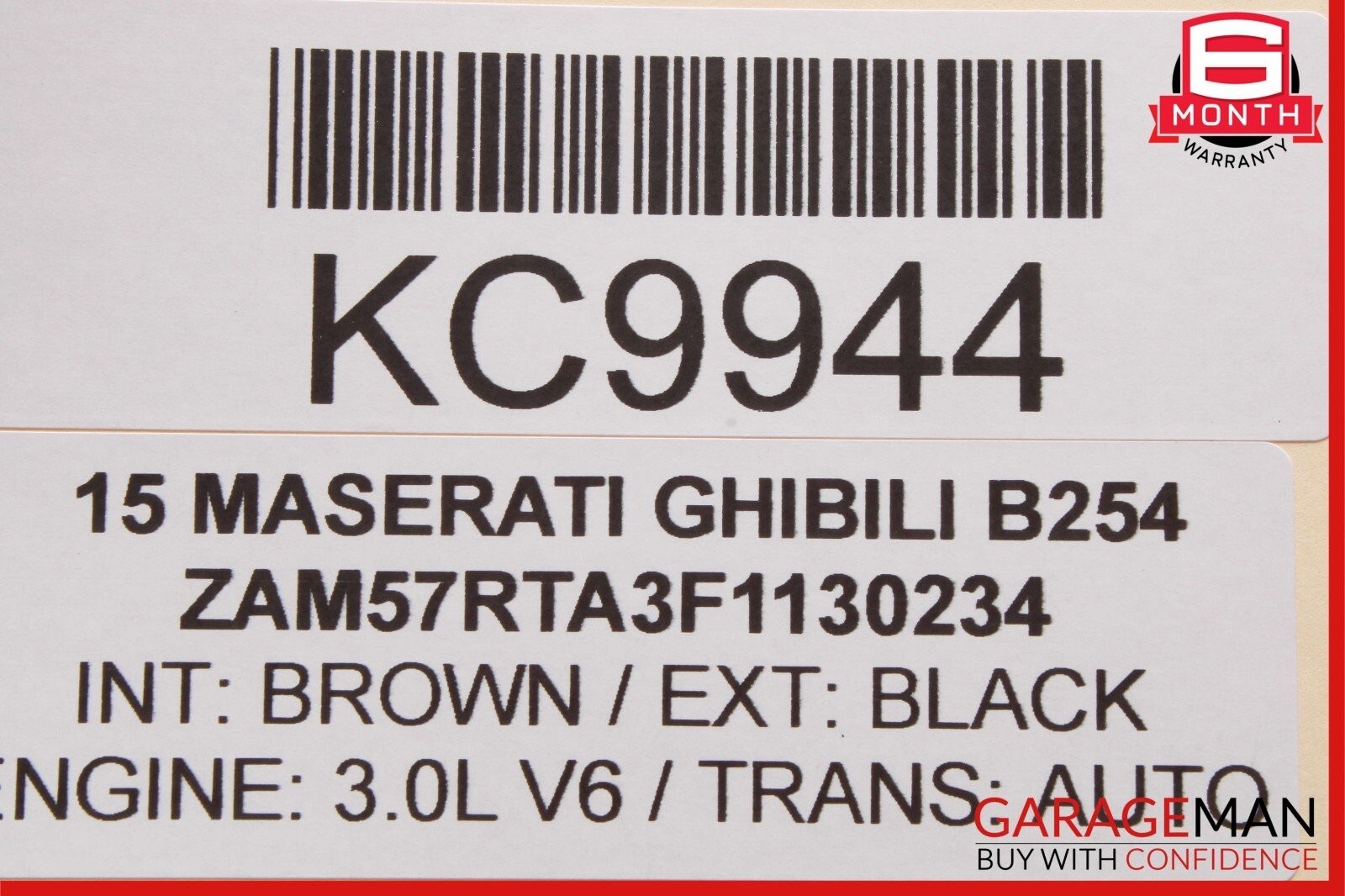 Maserati Ghibli 2014-2017 Front Left Units Set