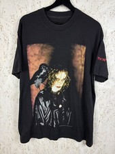 90s The Crow 1994 Movie Promo Brandon Lee Vintage T-Shirt Black Size ~XL
