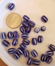 Glass Beads Lot Of 30 PC A6