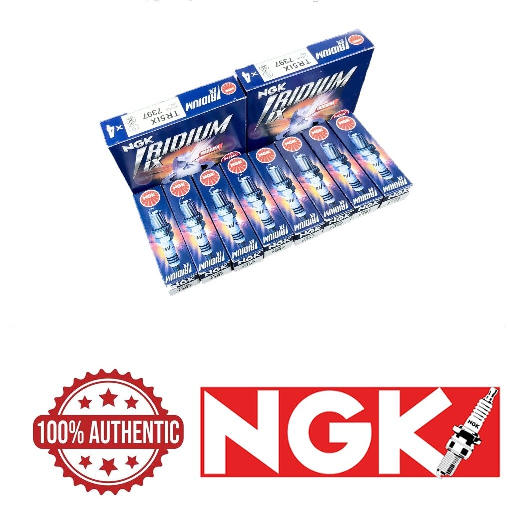 8Pcs NGK IRIDIUM IX SPARK PLUGS TR5IX 7397 For FORD GM CADILLAC CHEVROLET US