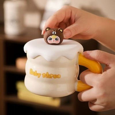 BabyThree Ceramic Mug coffee cup-350ml Birthday Gift New Year gift | eBay