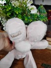 Precious Soft Bukowski Bunny Rabbit Plush Pale Pink Blush Bow 11” Adorable Nice — photo 3