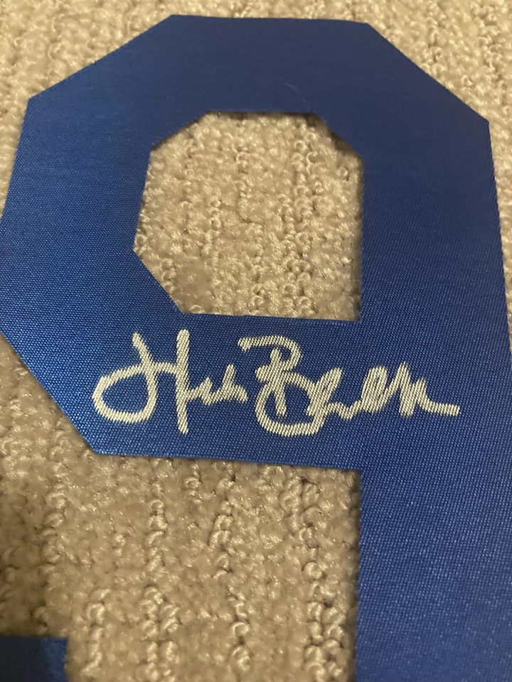 Hank Blalock Autographed Number 9 - Not Certified*** - Image 2 of 3