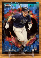 CURTIS MEAD Blue Refractor /99 Rookie Rare | 2024 Topps Finest Rays NATIONALS