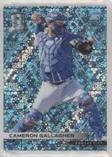 2018 Panini Chronicles Spectra Neon Blue Prizm 66/99 Cameron Gallagher #71 0c6