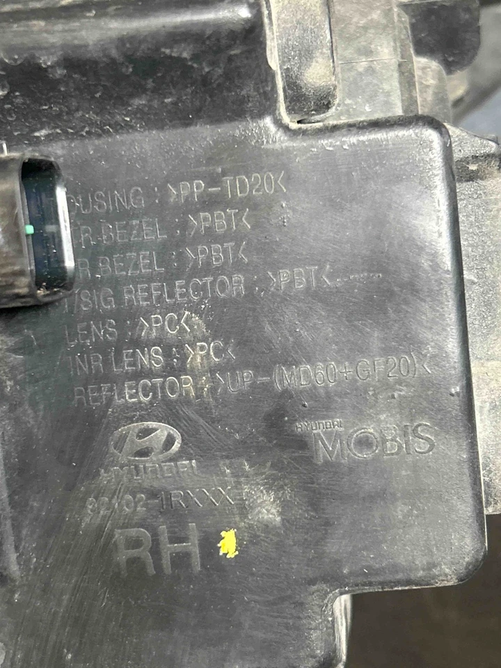 Fits 2012-2014 Hyundai Accent Right Headlight Assembly OEM:921021R010 - Изображение 4 из 4