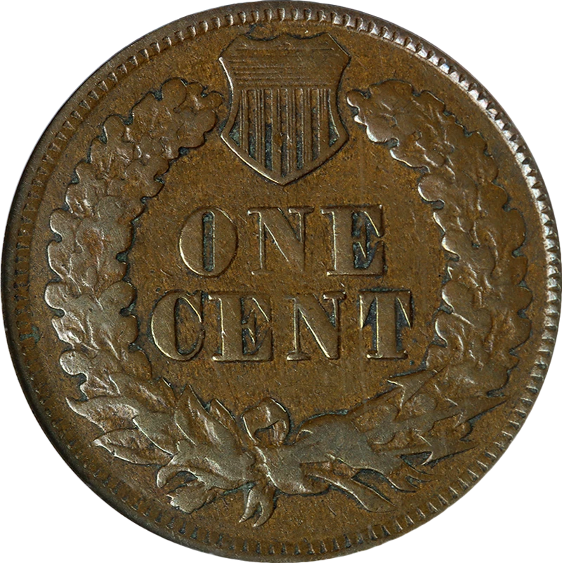 1877 Indian Cent PCGS F12 Key Date Great Eye Appeal Nice Strike - Image 2 of 4