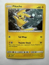 Pikachu SM98 Sun & Moon Ultra Rare Holo Black Star Promo Pokemon Card