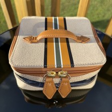 PARAVEL Mini Cabana See-All Vanity Case Eco Craft Canvas Clear View Panel