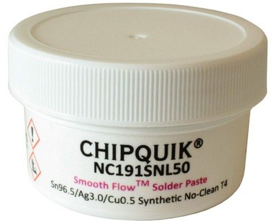 NC191SNL50 Smooth Flow Lead-Free Solder Paste SAC305 T4 50g Jar