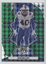 2022 Panini Mosaic Green Mosaic Prizm Von Miller #202 uk2
