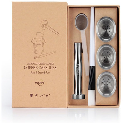 Nachfüllbare Kaffeekapseln Edelstahl 304 3 Kapsel 1