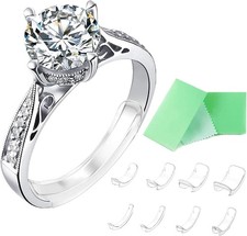 Invisible Ring Size Adjuster for Loose Rings 1 -8pcs,1-10mm