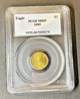 1999 $5 American Gold Eagle 1/10 oz  American Gold Eagle M69
