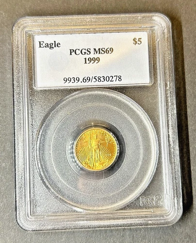 1999 American Gold Eagle 1/10 oz — photo from another recent sale