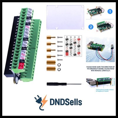 GPIO Klemmenleiste Breakout Board Modul Mini Terminal Erweiterungskarte, Rasp...
