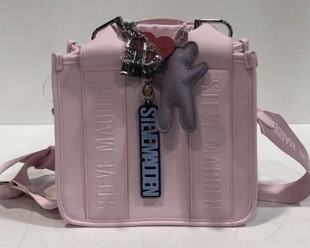 STEVE MADDENのハンドバッグ New $98 Steve Madden Bwebber Satchel Crossbody Bag Women's Chalk