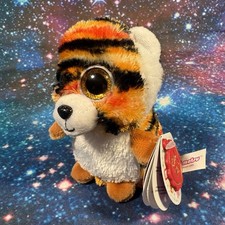 Mini Motsu Tiger Keel Toys Soft Plush Toy New With Tags 3.5” Tall