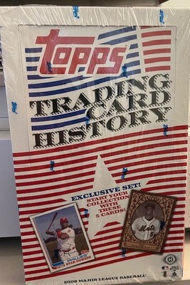 Topps History Box 2008 Topps Trading Card History sealed box MLB MINT Exclusive Set last ...