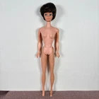 Vintage 1962 Original Bubble Cut Barbie Brunette Blue Eyes Mattel Doll #850 NUDE