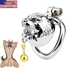 Metal Male Designed Chastity Lock Cage Men Penis Restraint with Removable Bell