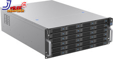 4U Rackmount Server Chassis Supports up to 24 3.5" 12Gbps Hot Swap SATA/SAS